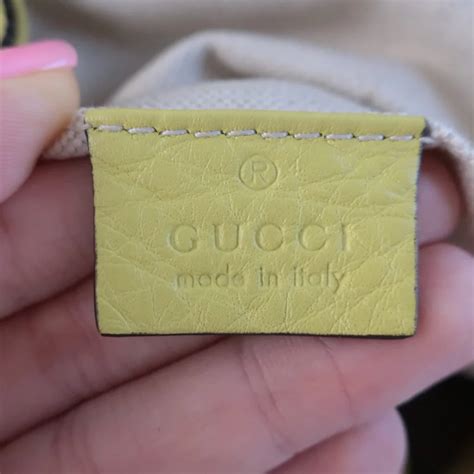 Gucci serial number tags authentication